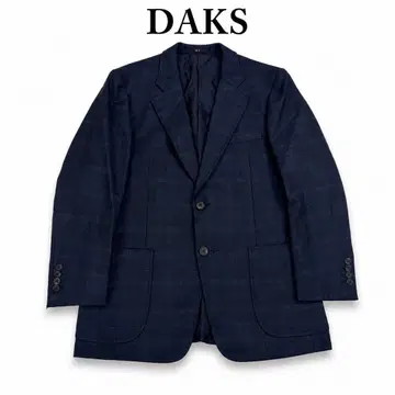 Y119 L 닥스 캐시미어 글렌체크 싱글 자켓 남성용