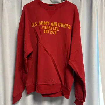AVIREX U.S. ARMY AIR CORPS 맨투맨 XL