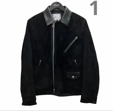 sacai 26AW Suede Blouson Black size1
