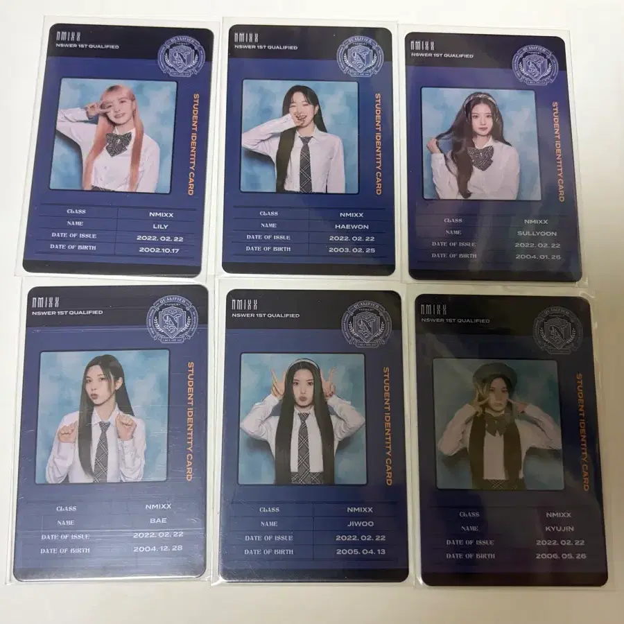 엔믹스1기 팬클럽키트 포카