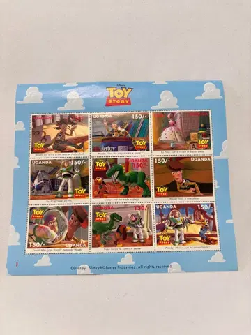 Disney Toy Story 우표 시트