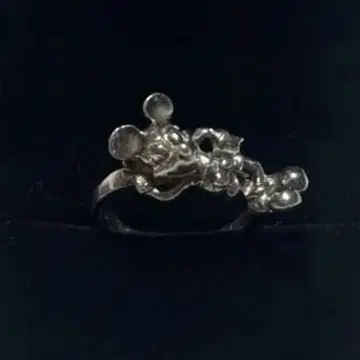 레어 VINTAGE DISNEY silver925 미키 반지