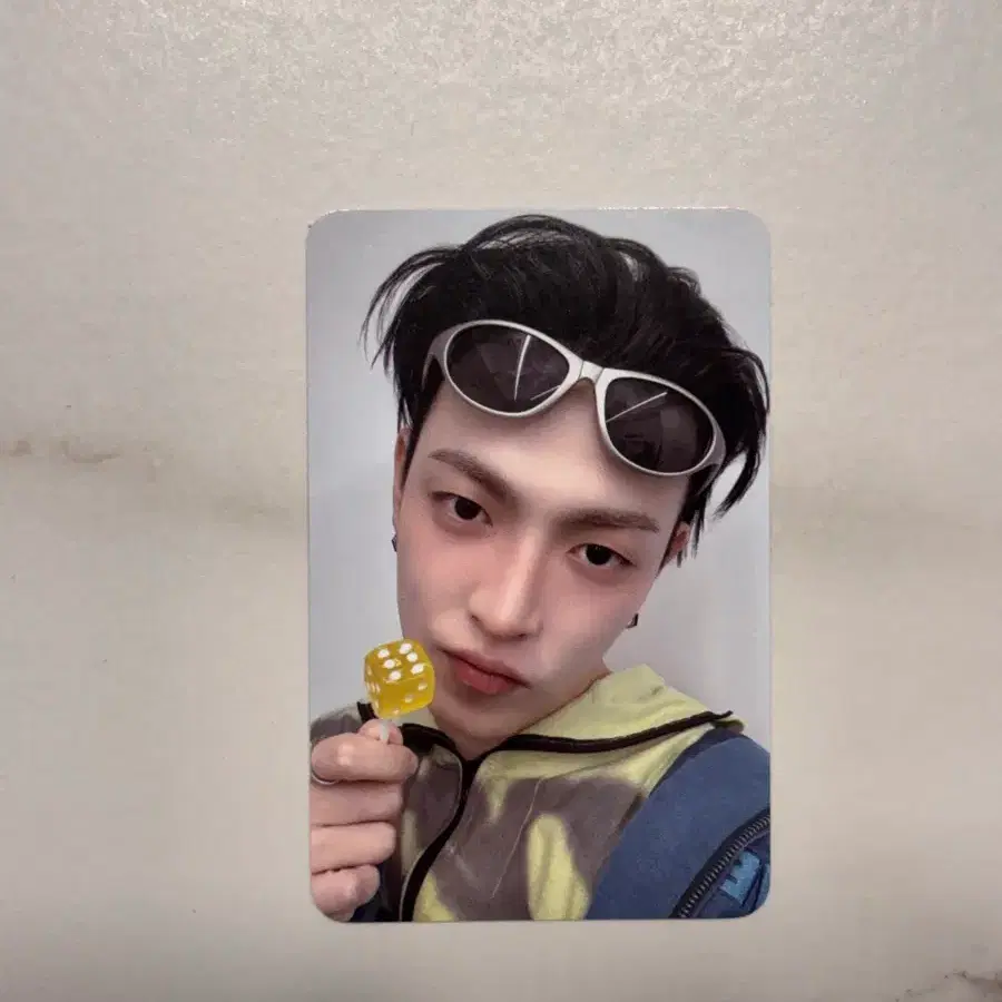 에이티즈 홍중 애니티즈 인 컬러 3D스티커 포카