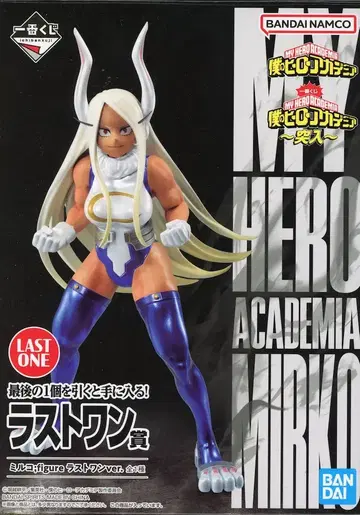 BANDAI SPIRITS 제일복권 나의 히어로 아카데미아 돌입 라스트 원상 미르코 figure 라스트 원ver.