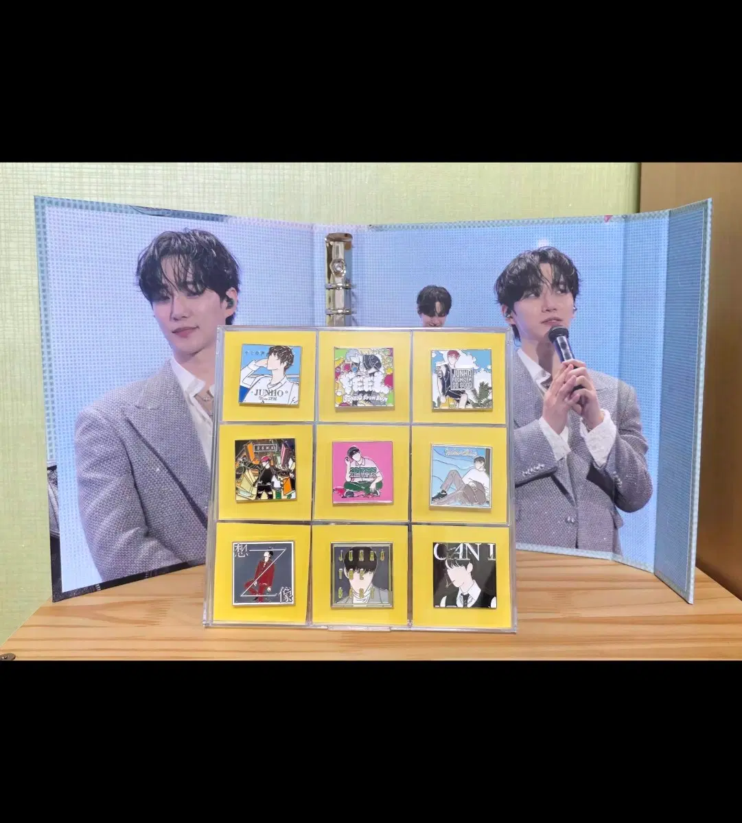 2pm 이준호 솔로10주년 기념뱃지 드볼세트