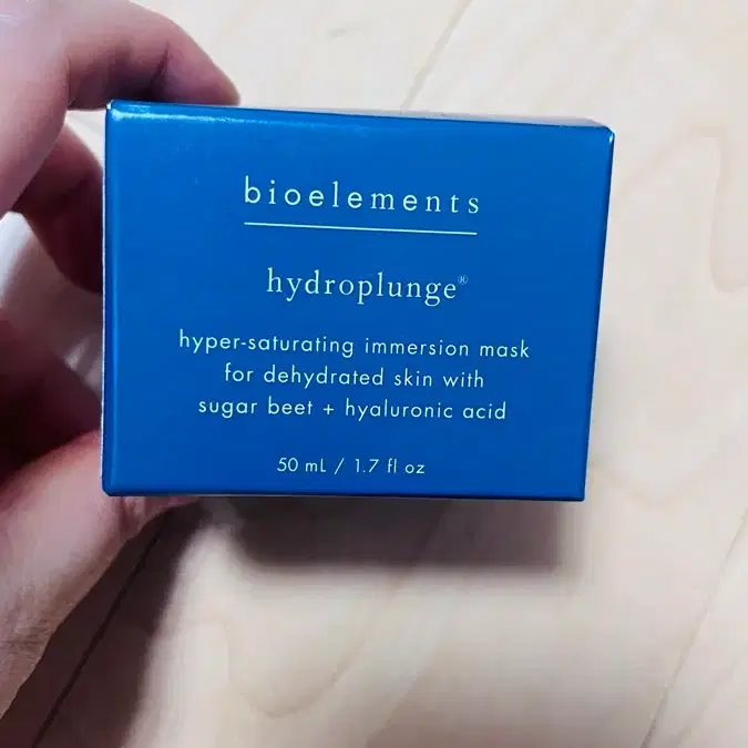(새상품) 바이오엘리먼츠 하이드로플런지 수분젤마스크