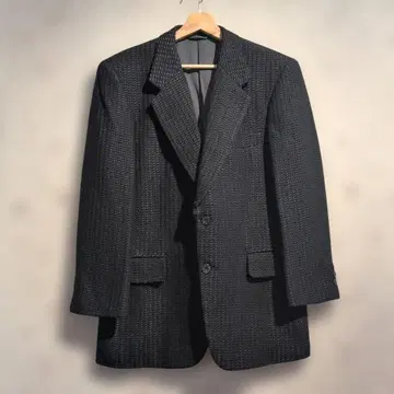 90s CARVEN 테일러드 자켓 남성용 울 실크