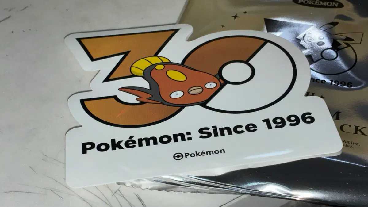 포켓몬스터 30주년 스티커 메더