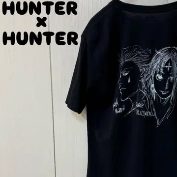 유니클로 HUNTER x HUNTER T셔츠 블랙 히소카 클로로