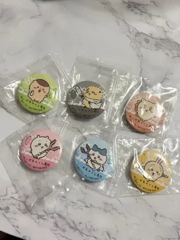 치이카와 쿠라스시 캔뱃지 6종 세트