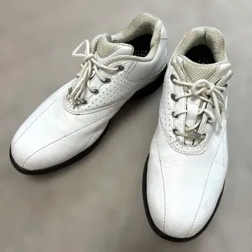 고품질 TOURSTAGE 고어텍스 골프화 화이트 24.5cm