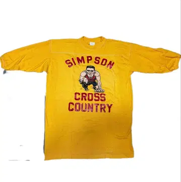 SIMPSON CROSS COUNTRY 빈티지 셔츠