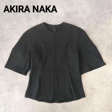AKIRA NAKA 아키라나카 숏 슬리브 블라우스