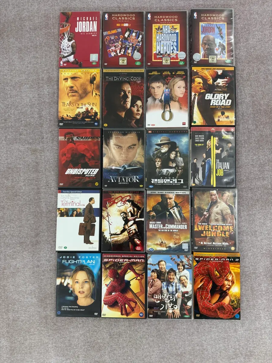 DVD 영화 여러 편 일괄