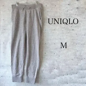 UNIQLO 스웨트 팬츠 그레이 M 180731 홈웨어 편안함