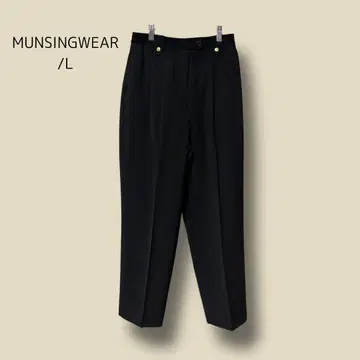 3469 [ MUNSINGWEAR ] 먼싱웨어 골프 L 팬츠 블랙