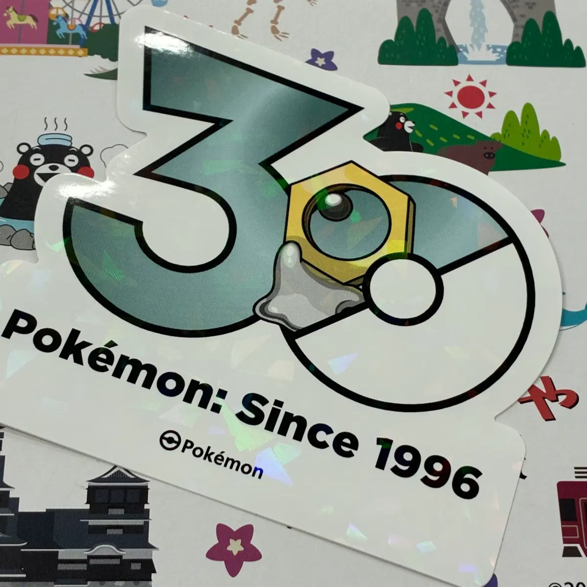 포켓몬스터 30주년 스티커 멜탄
