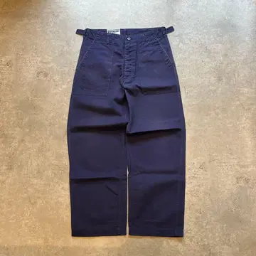 Engineered Garments 코튼 헤링본 팬츠 네이비