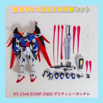 조립 완료 RG 1/144 ZGMF-X42S 데스티니 건담