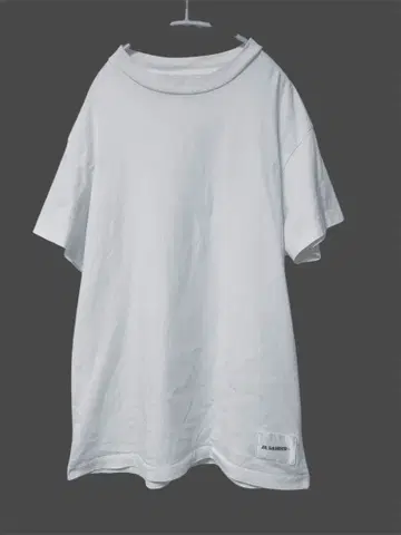 JIL SANDER+ 코튼 T셔츠 화이트 남성용 M 질 샌더