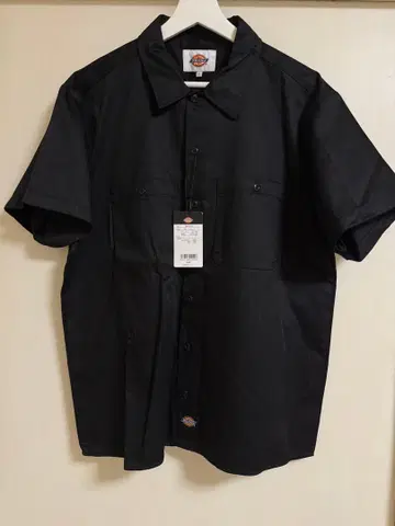 새상품 디키즈 Dickies 워크 셔츠 블랙 반팔 L 사이즈 야마다 렌