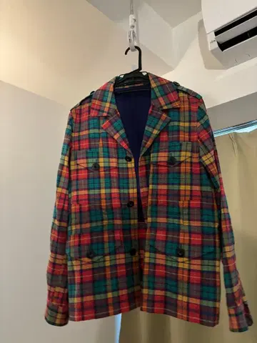 [레어] PaulSmith 17SSParis 이세 타탄 체크 자켓