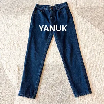 YANUK 야누크 카네코 아야 하이라이즈 슬림 테이퍼트 24
