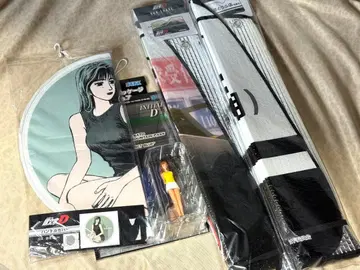 이니셜D 선바이저 핸들 커버 피규어 4종 세트