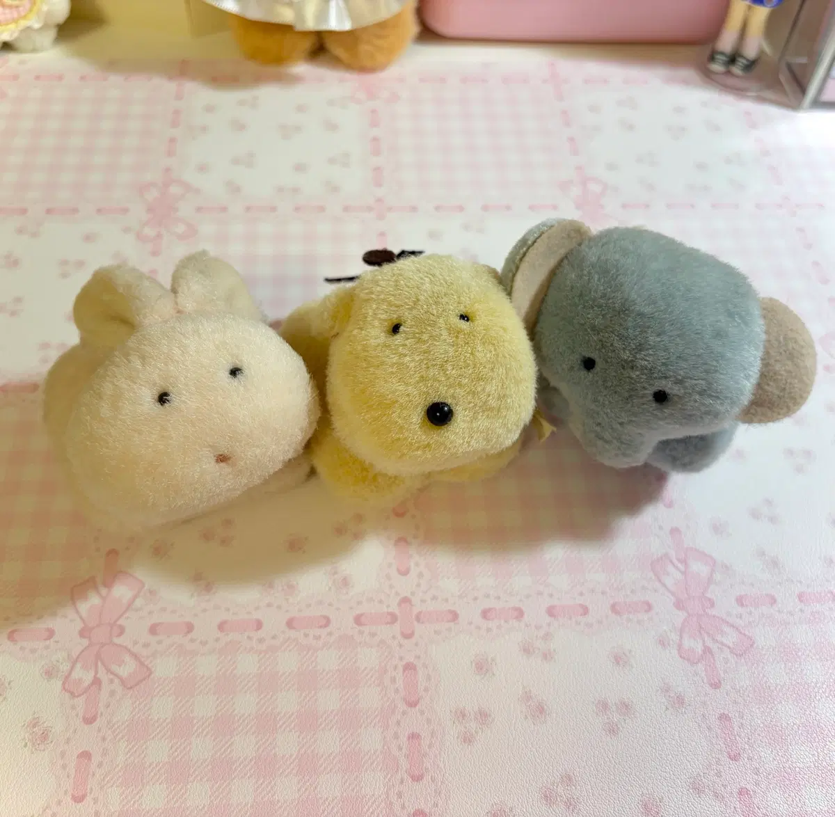 고전 하트앤하트 동물 인형 | 토끼 코끼리 기린 | 빈티지 레트로 | 레어