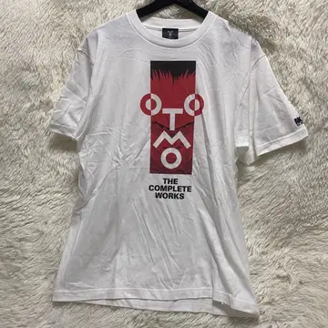 새상품급 AKIRA 아키라 애니메이션 셀화전 반팔 T셔츠 오토모 가츠히로 T셔츠 L사이즈