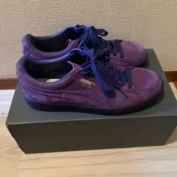 PUMA SUEDE 퍼플 스니커즈