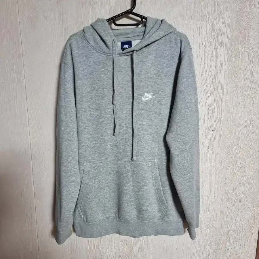 나이키 후드티 nsw 클럽 기모 그레이 L