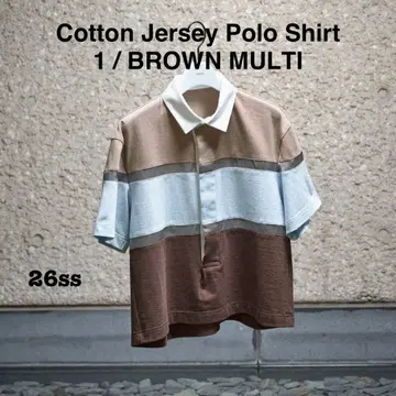 새상품 sacai Cotton Jersey Polo Shirt 1