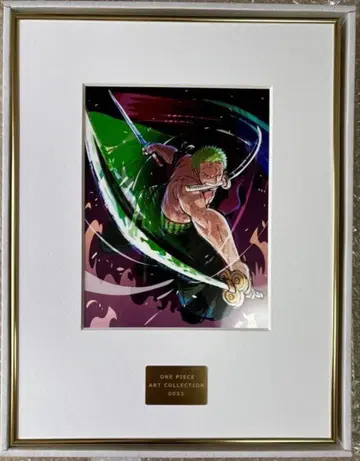 ONEPIECE MUSEE FRAME ART 시리얼 No.53 조로