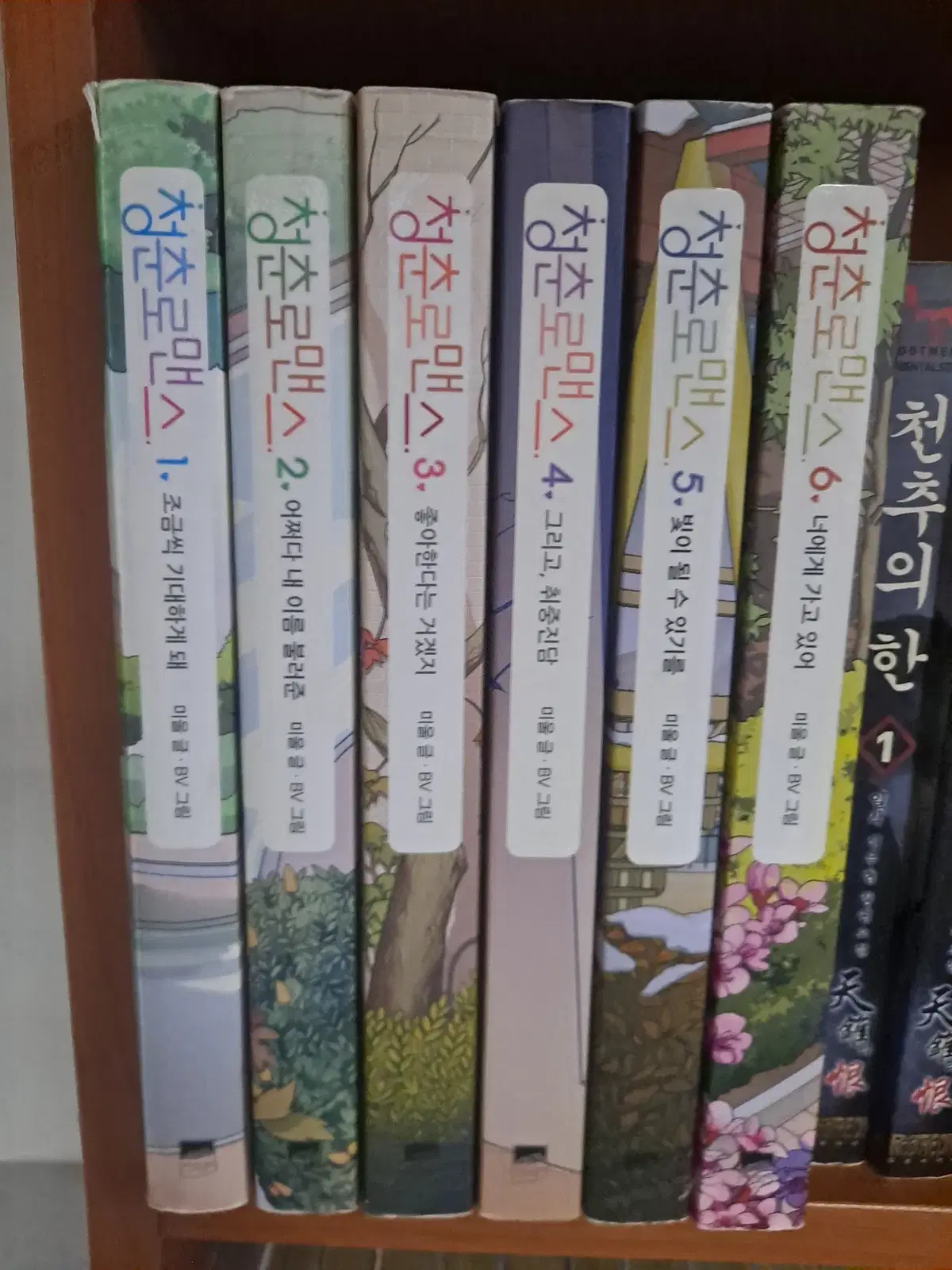 청춘로맨스 1-6 완결 중고만화책 만화짱많아 프로안전상점