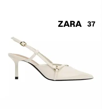 [ 새상품 ] ZARA 스트랩&버클 하이힐 신발