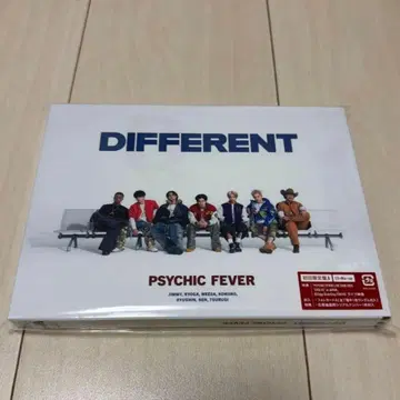 DIFFERENT PSYCHICFEVER 초회 한정판 A CD+Blu-ray