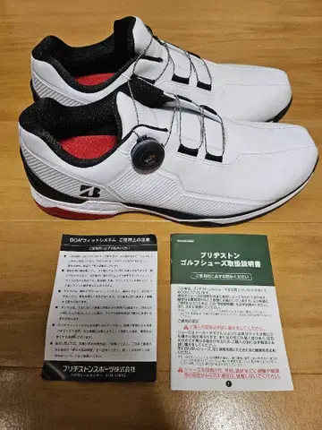 BRIDGESTONE 골프화 BOA 화이트 28cm