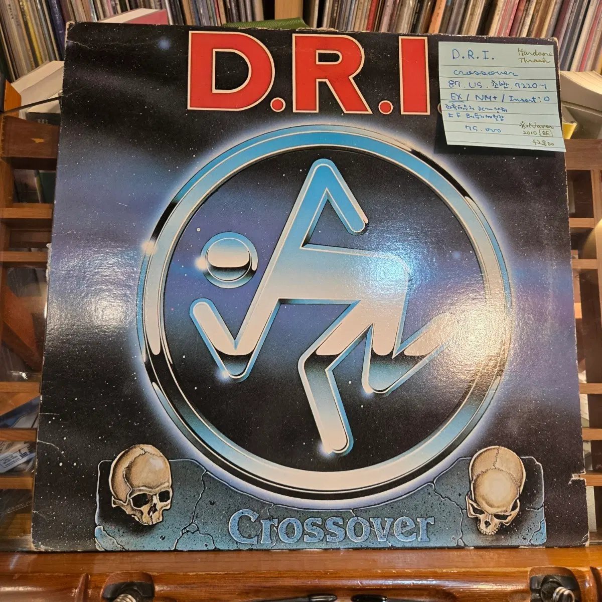 D.R.I.crossover.87.US.초반.EX/NM+.LP