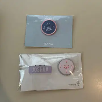 SEVENTEEN JOSHUA 와펜 배지 세트