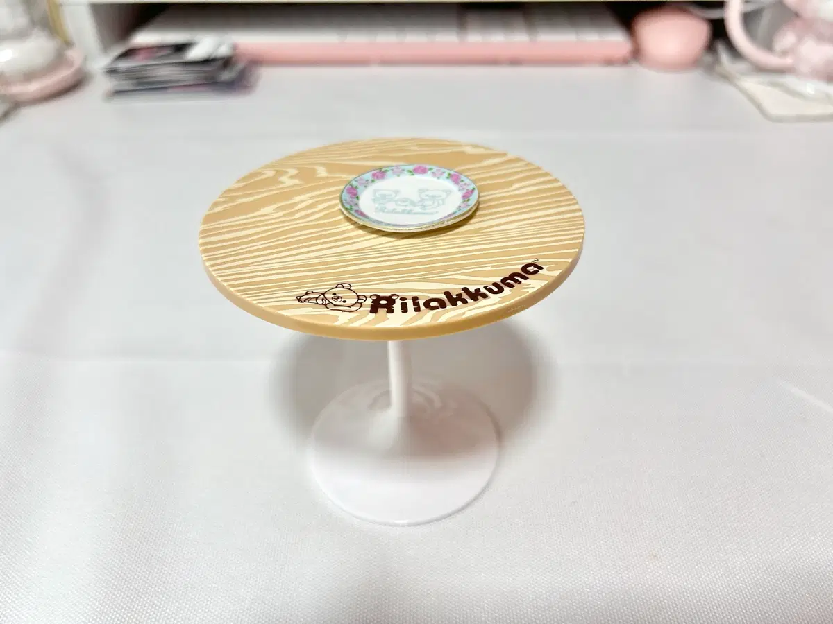 리락쿠마 미니 테이블 접시 포함