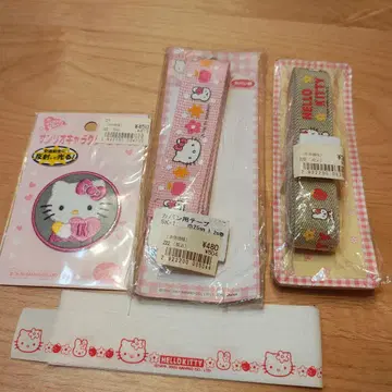 키티 HELLO KITTY 핸드메이드 소재