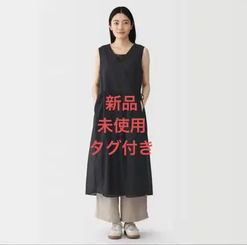 무인양품 카슈쿨 원피스 L 블랙