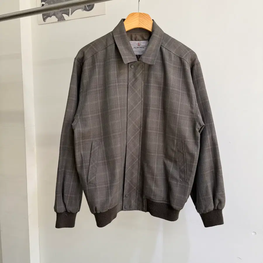 빈티지 PLUM FIELD (Made in Japan) 글렌 체크 자켓