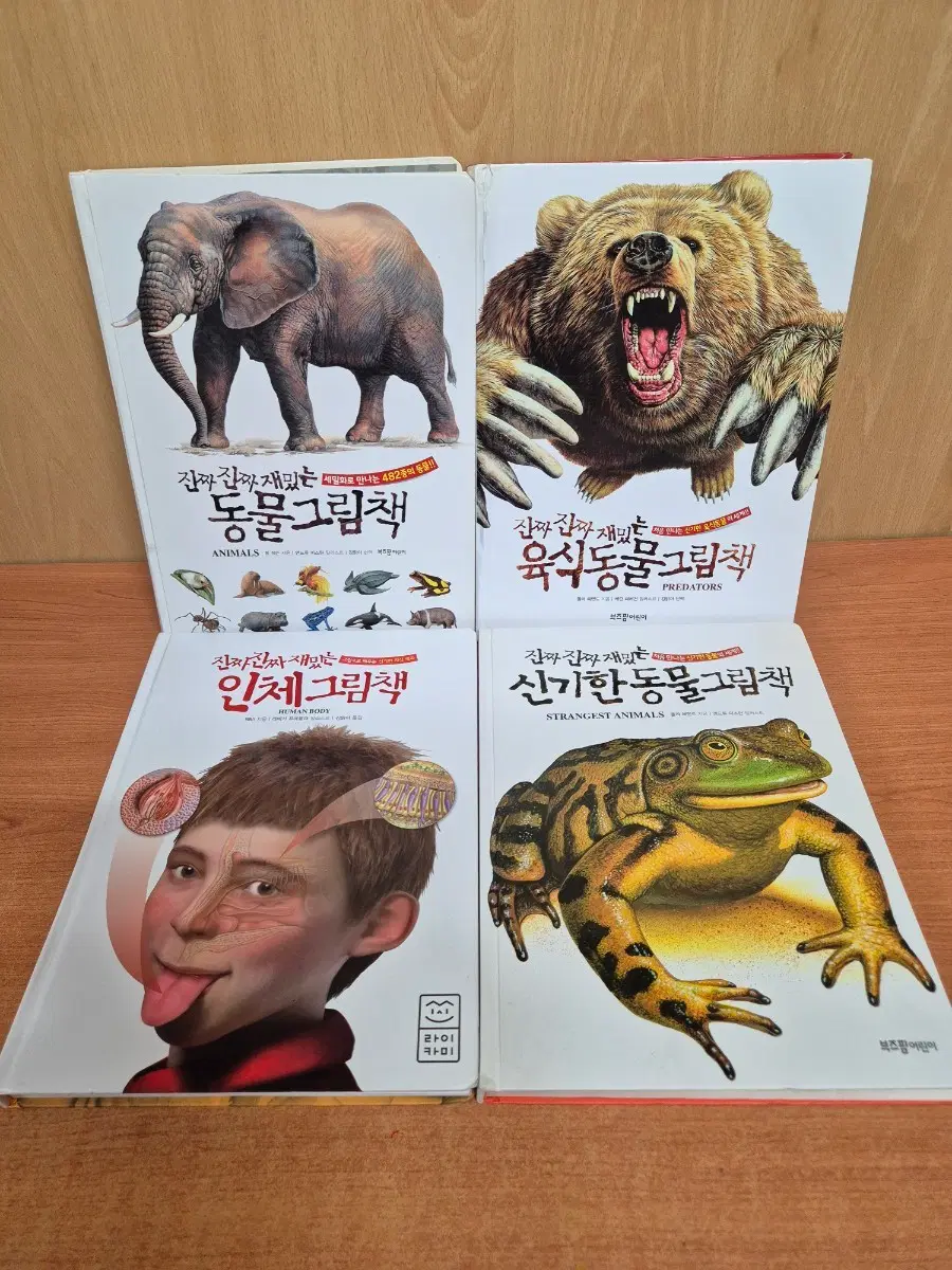 진짜 진짜 재밌는 그림책(전4권)