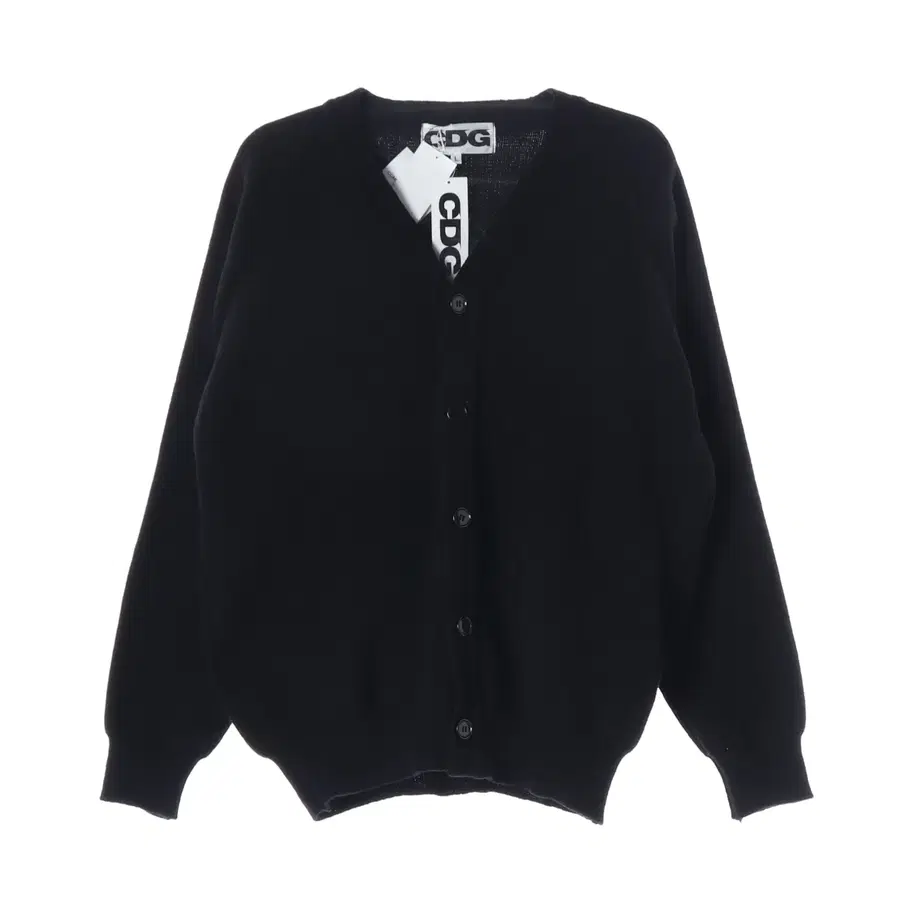(새상품) 꼼데가르송 24SS CDG 브이넥 백 로고 가디건