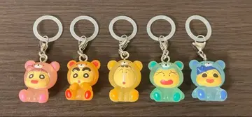 짱구는 못말려(크레용 신짱) 곰돌이 인형옷 마크 액세서리 컴플리트