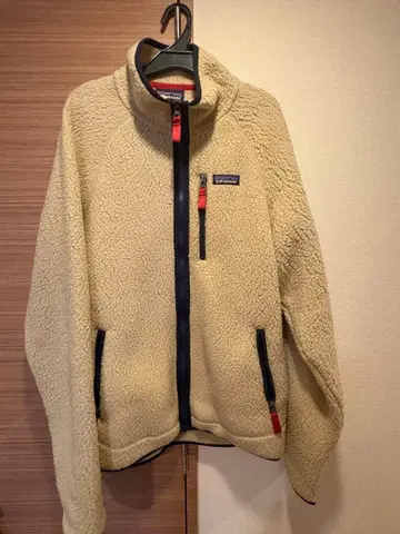 Patagonia 레트로 파일 플리스 자켓 베이지 남성용 M