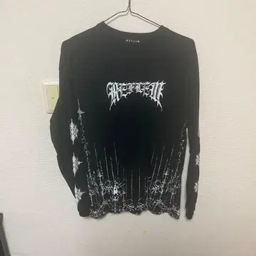 REFLEM 긴팔 티셔츠 블랙