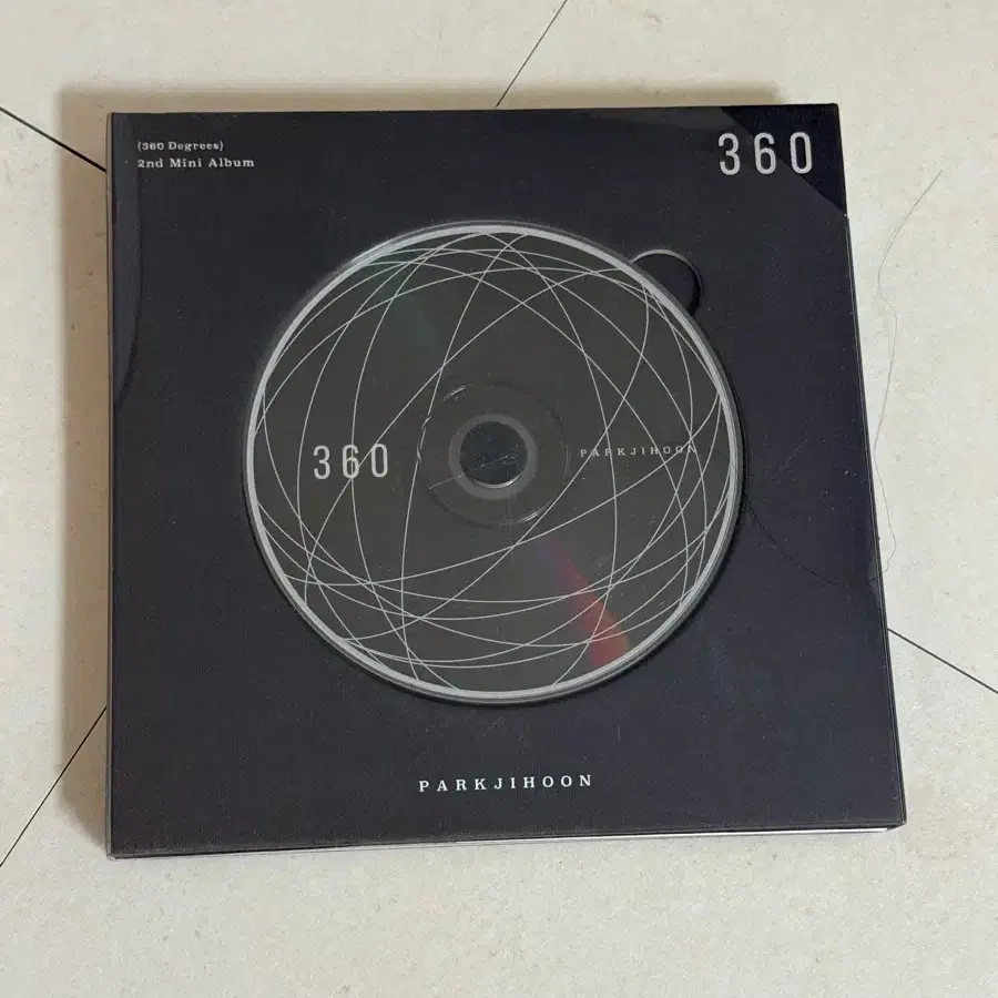 박지훈 360 2nd Mini Album 검정색버전 (급처)